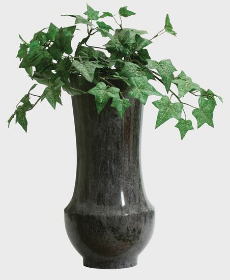 Dekorative stone vase V26