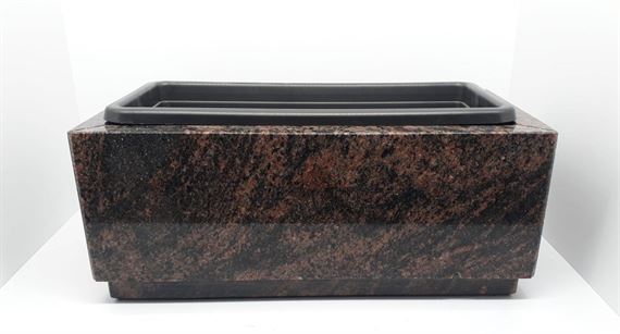 Cementary bowl stone chest M35-44x22